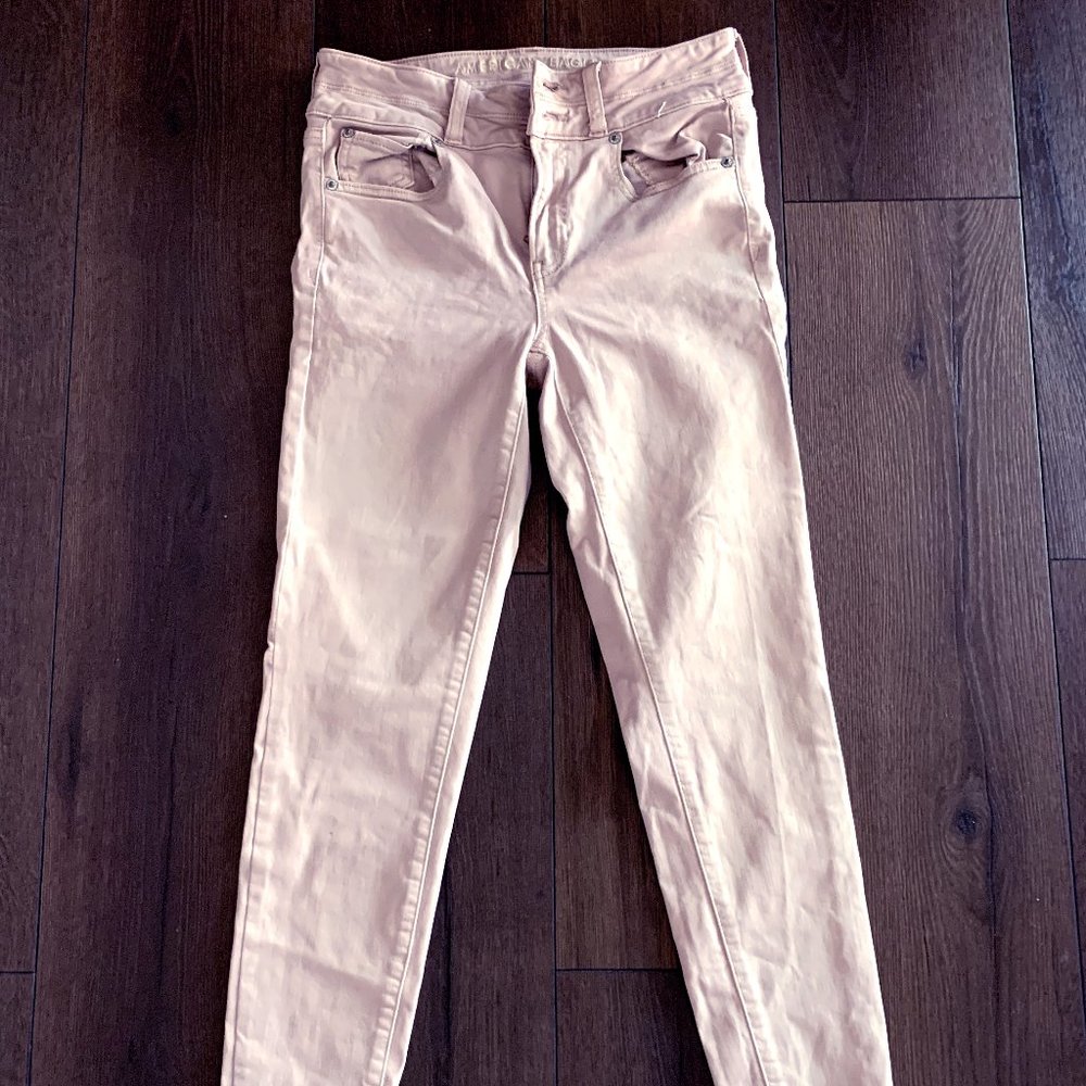 American Eagle Hi-Rise Jegging 4 27w Stretch